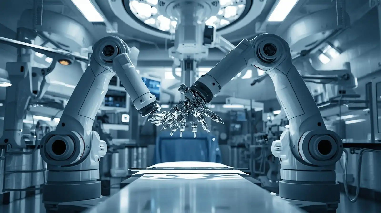 Robotic minimally invasive surgery with advanced technology for precision cancer treatment