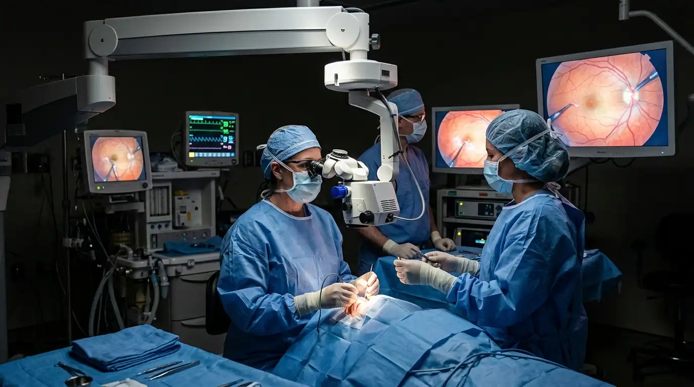 Vitreoretinal Surgery in Turkey | Retinal Detachment & Macular Holes